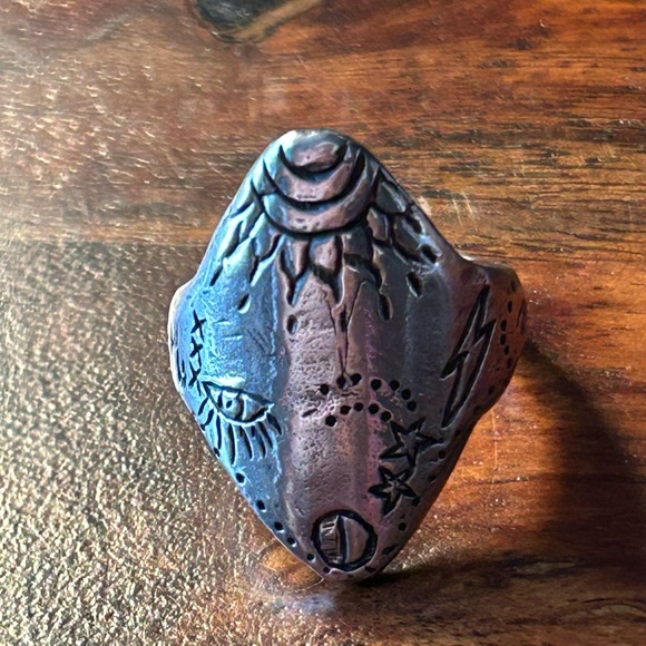 Jes Maharry sterling silver ring - Picture 2 of 6